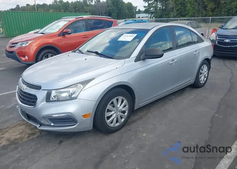 2015 Chevrolet Cruze Ls Auto из США, поврежденный, VIN 1G1PA5SH7F7239064